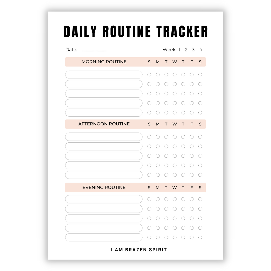 Daily Routine Tracker