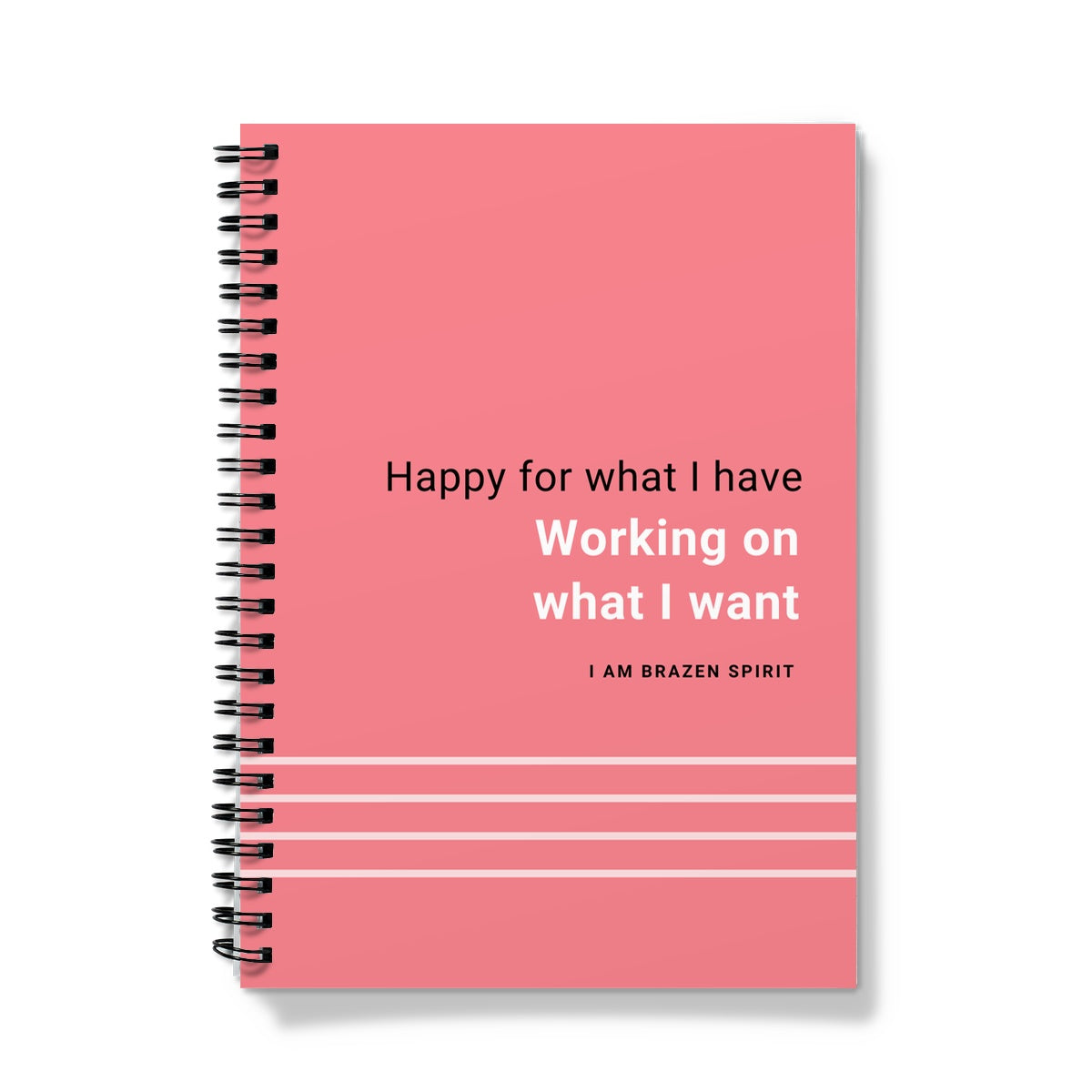 Live It - A5 Spiral Notebook